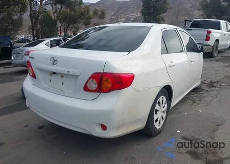 2009 Toyota Corolla из США, поврежденный, VIN JTDBL40E399044487
